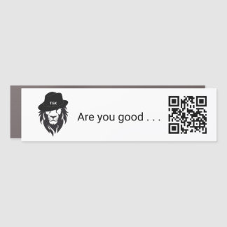Magnet Bumper Sticker