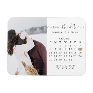Magnet   Calendar Save the Date