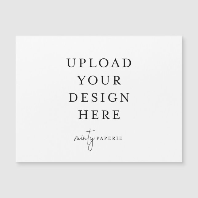 Magnet Card 4.25" x 5.6" Landscape (Front)