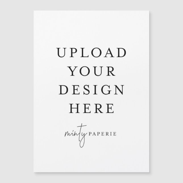 Magnet Card 5" x 7" Portrait (Front)