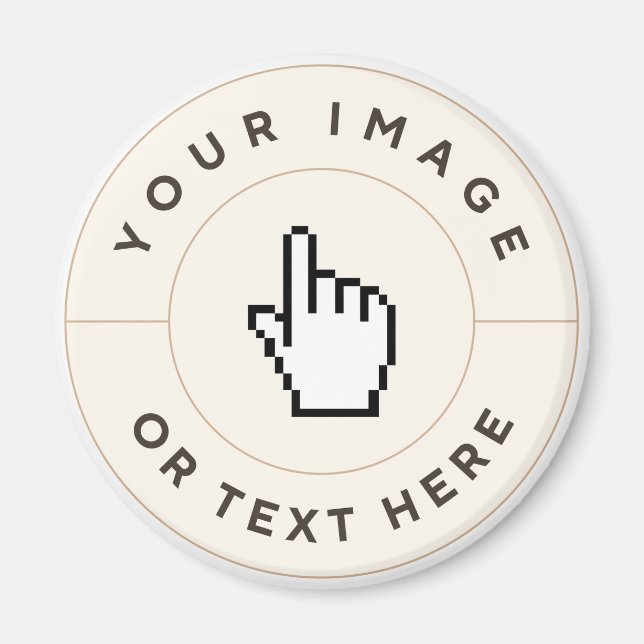 Magnet  - Custom (add image/text) (Front)