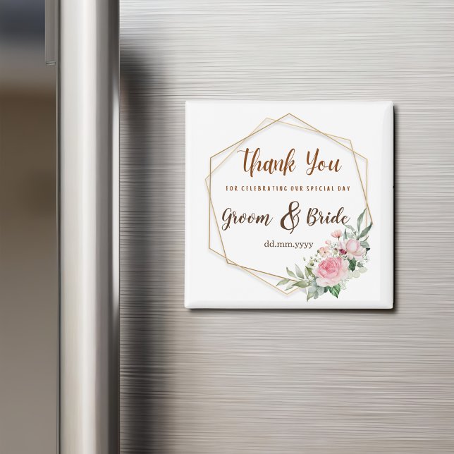 Magnet Customizable Wedding Favor For Guest (Creator Uploaded)