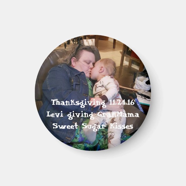 Magnet customize add your special photo (Front)