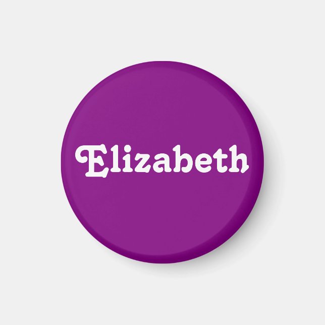 Magnet Elizabeth (Front)