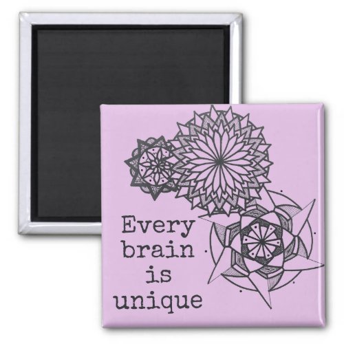 Magnet _ every brain is unique