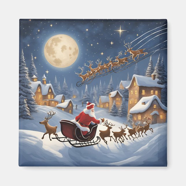 magnet father christmas (Front)