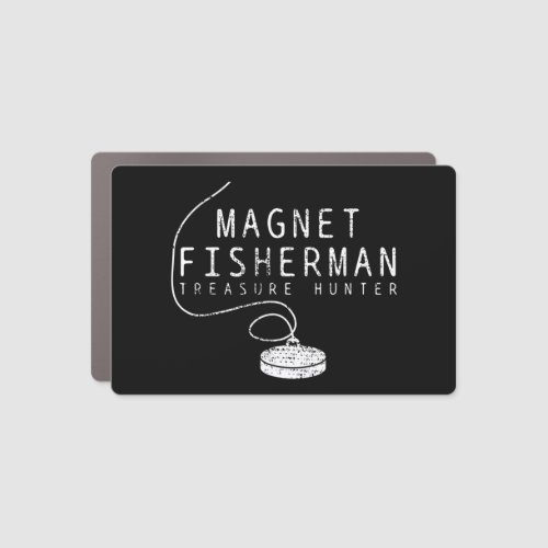 Magnet Fishing T_Shirt Metal Tshirt Gift Tee Coin 
