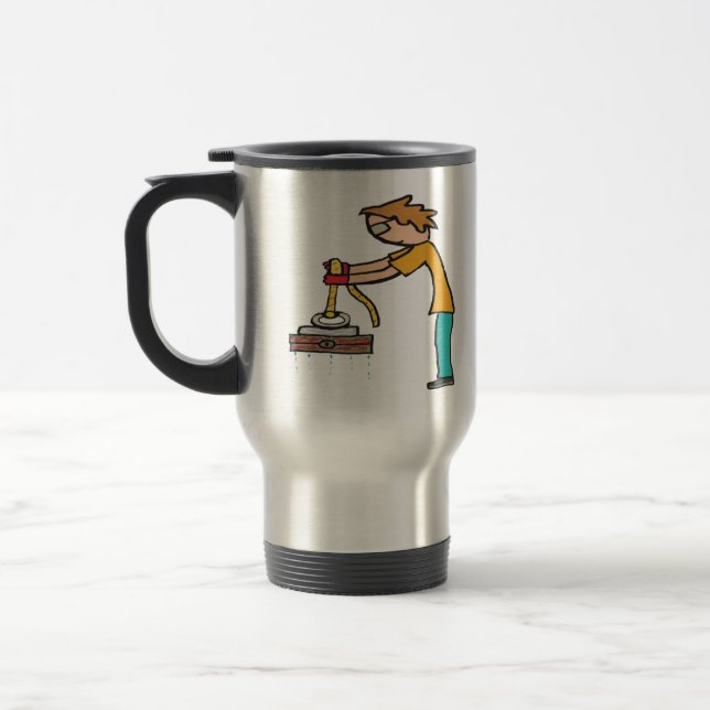 Magnet Fishing Travel Mug (Left)