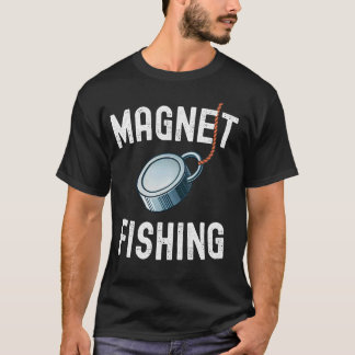 Magnet Fishing Vintage Hobby T-Shirt