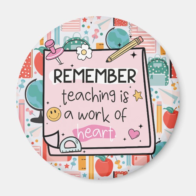 Magnet for a teacher (Front)