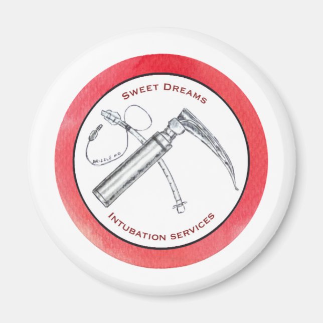 magnet for doctor- anesthesiologist (Front)