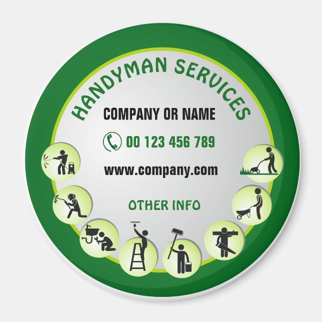 Magnet for handyman (Front)