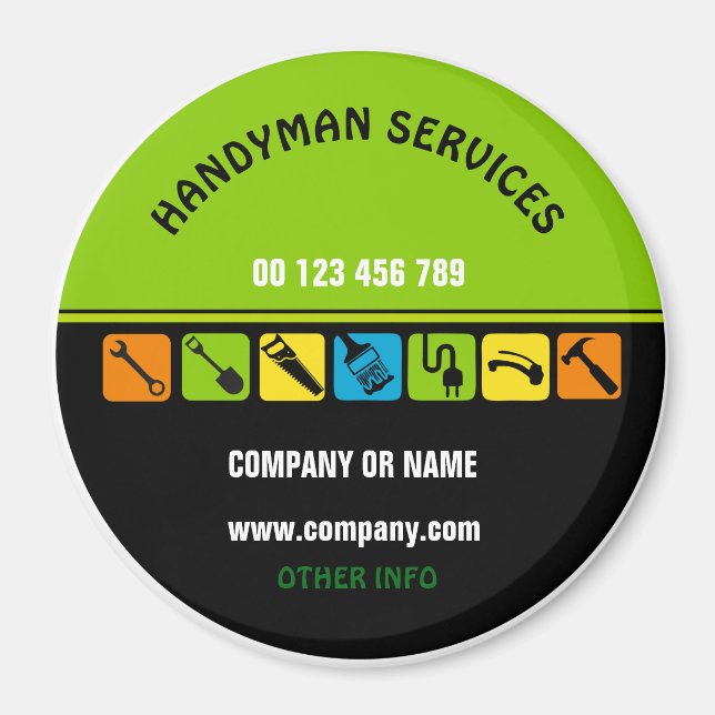 Magnet for handyman (Front)