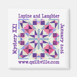 Magnet for Lupine and Laughter