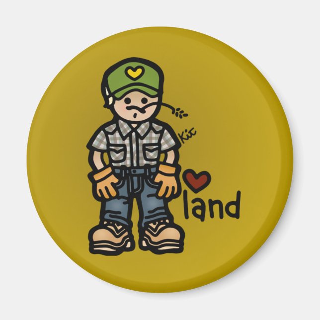 magnet for the tractor. (Front)