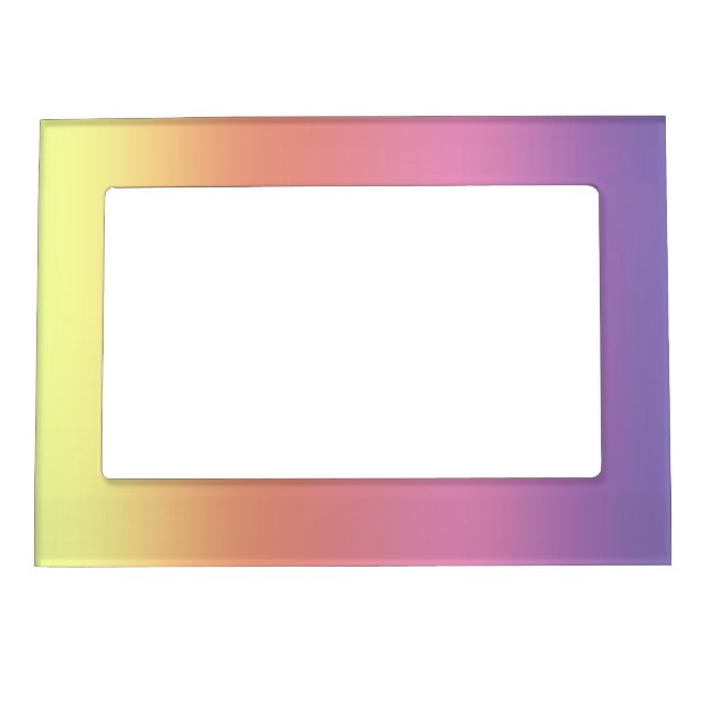 Magnet Frame - Rainbow Colors (Front)