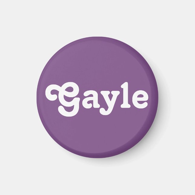 Magnet Gayle (Front)