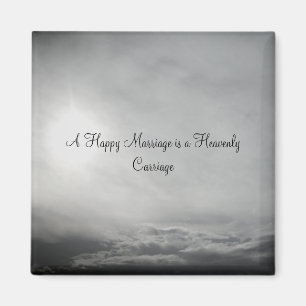 MAGNET GIFT WEDDING ROMANTIC DESIGN