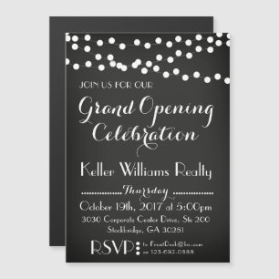 MAGNET Grand Opening, Event, Open House Invitation