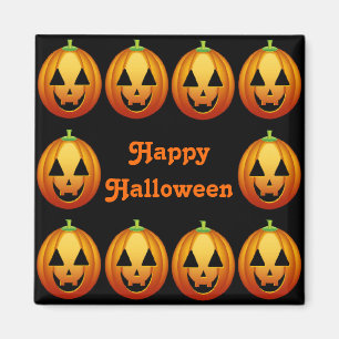 Magnet Happy Halloween Pumpkins