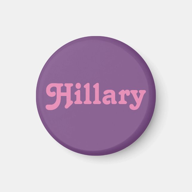 Magnet Hillary (Front)