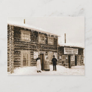 Magnet House Yukon, Alaska circa 1890s Postcard