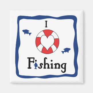 Magnet - I Love Fishing