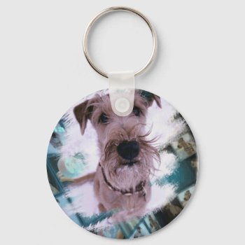 Magnet Irish Terrier Keychain by mein_irish_terrier at Zazzle