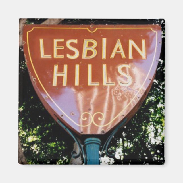 Magnet - "Lesbian Hills" (Front)