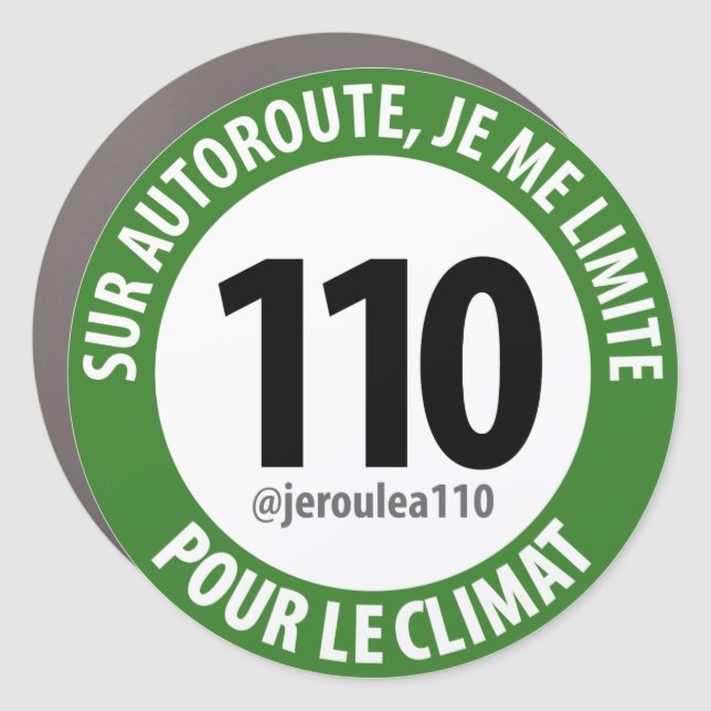 Magnet Limite 110 pour le Climat (v2) (Front)