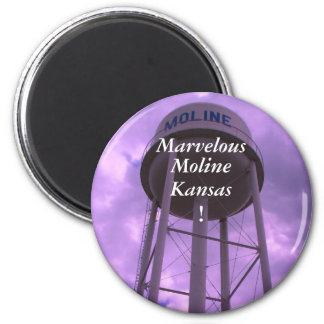Magnet:  Marvelous, Moline, Kansas ! Magnet
