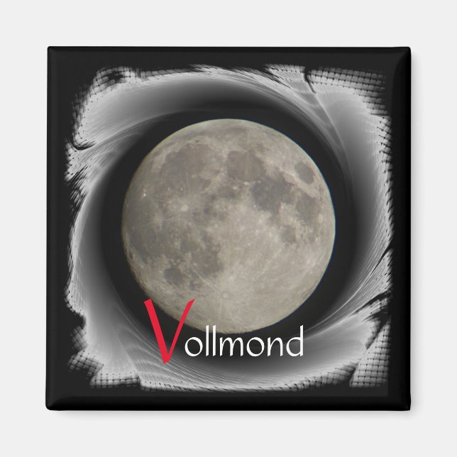 Magnet mit Vollmond (Front)