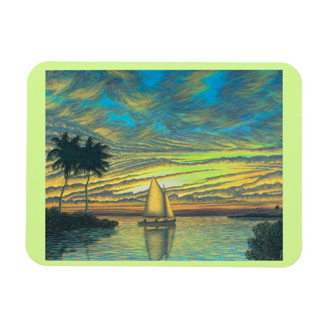 Magnet, Peaceful, Easy, Feeling Magnet (Horizontal)