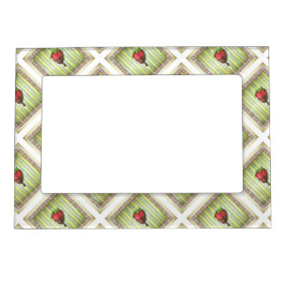 MAGNET PHOTO FRAMES - CHOCOLATE COVERED STRAWBERRY