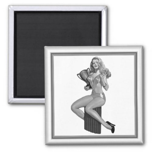 Magnet Pin up Girls Vintage 32 2