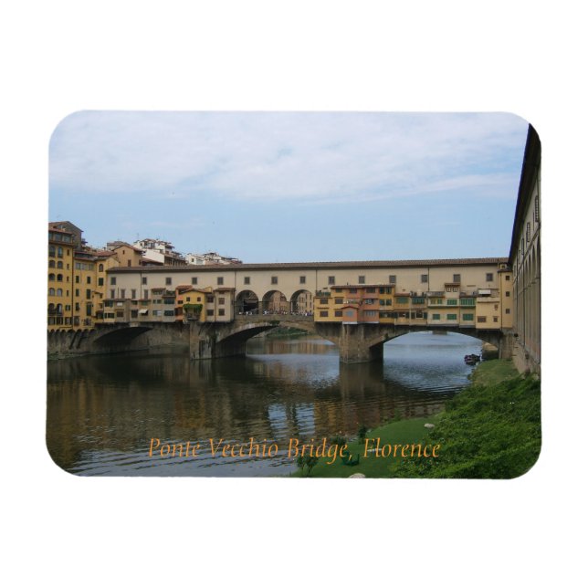 Magnet--Ponte Vecchio Bridge Magnet (Horizontal)