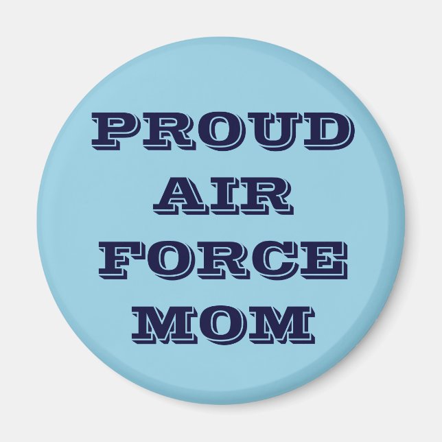 Magnet Proud Air Force Mom (Front)