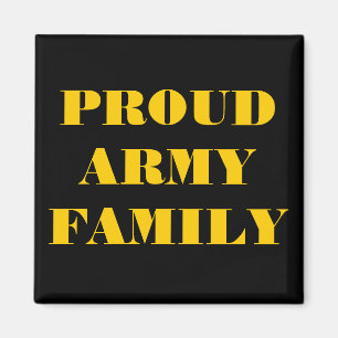 Magnet Proud Army Family