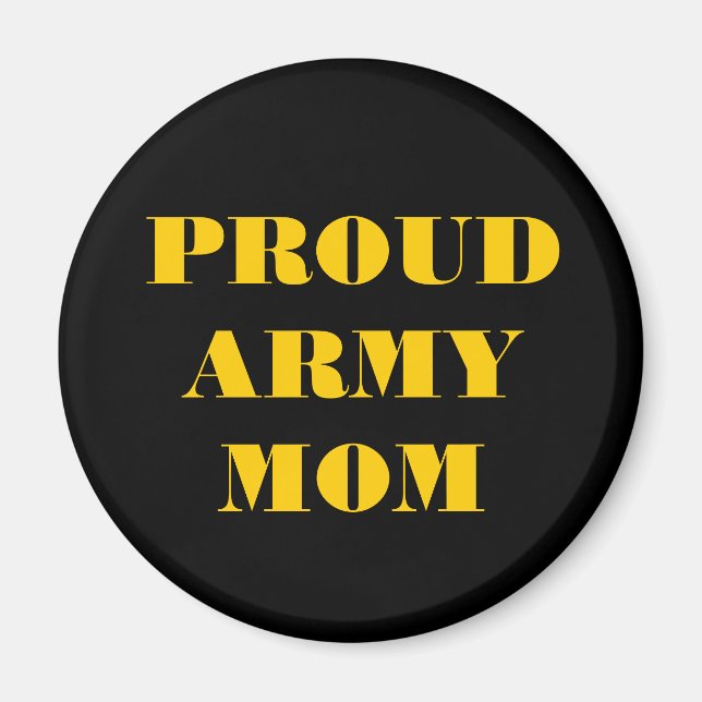 Magnet Proud Army Mom (Front)