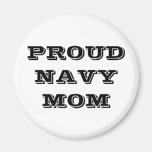 Magnet Proud Navy Mom