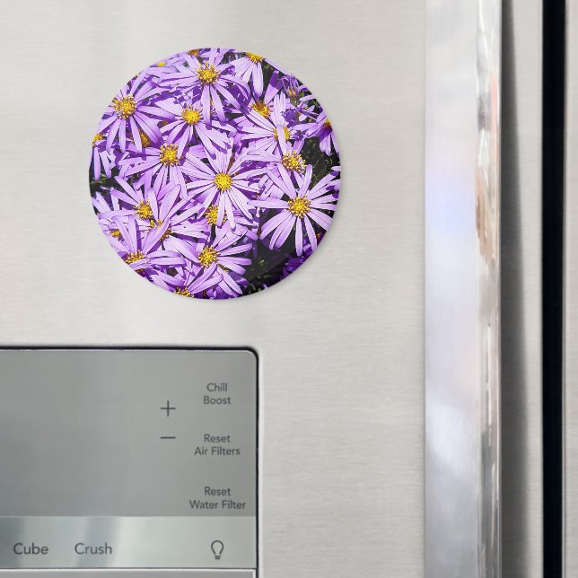 Magnet - purple flowers (In Situ (Fridge))