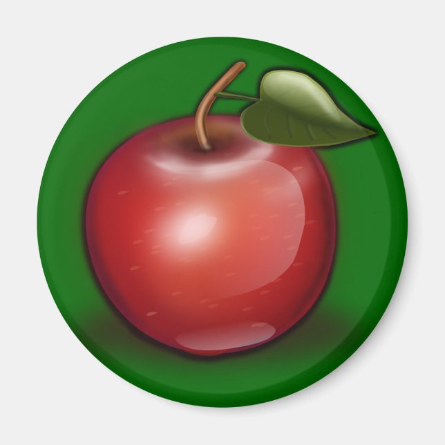 Magnet - Red Apple (Front)