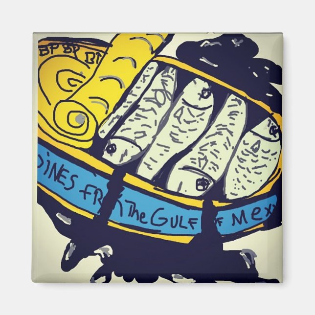 magnet: SARDINES FROM THE GULF OF MEXICO Magnet (Front)