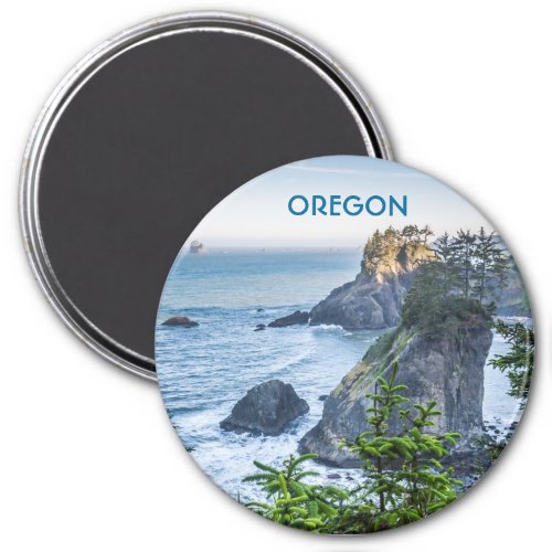 Magnet Sea Stacks And Iris Round Magnet