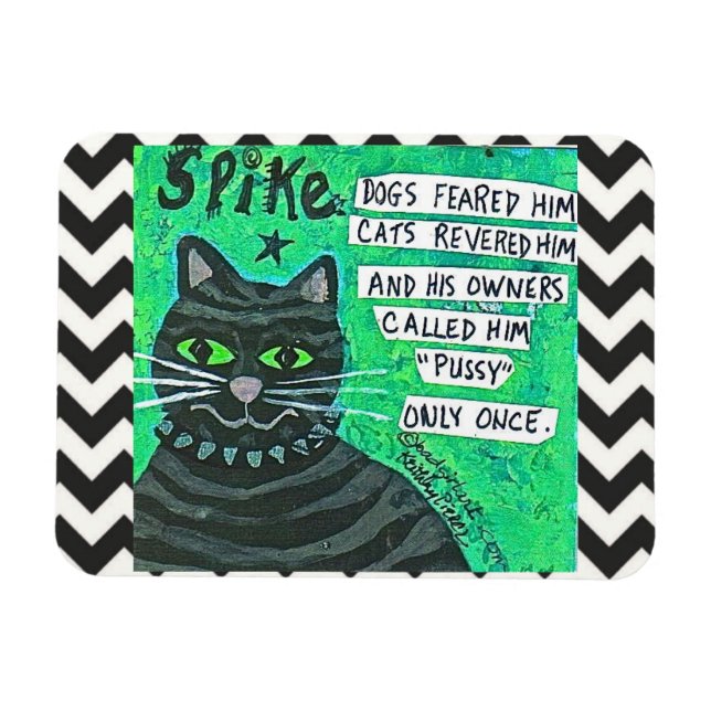 Magnet-spike is no pussy magnet (Horizontal)