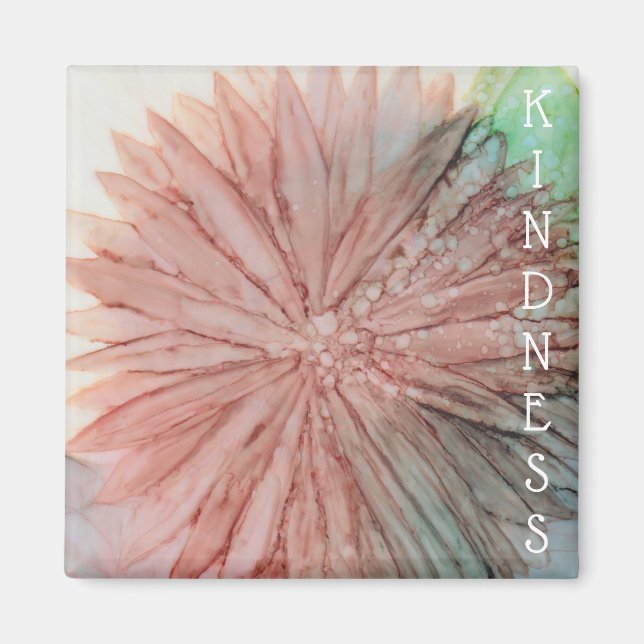 Magnet Square KINDNESS Magnet (Front)