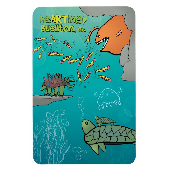 Magnet - Surprise! - Buellton.Art  (Vertical)