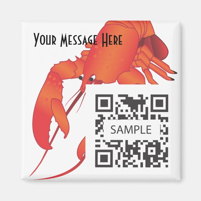 Magnet Template Lobster (Front)