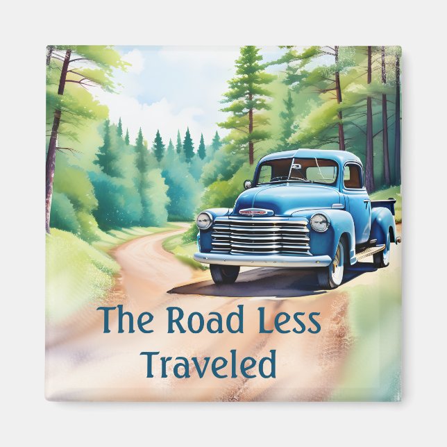 Magnet - The Road Less Traveled (Front)