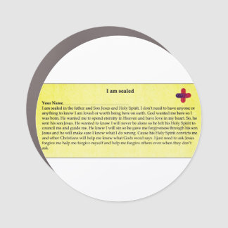 Magnet : title I am Sealed 